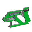 7.png Asuran Replicator Stunner - Stargate - Printable 3d model - STL files