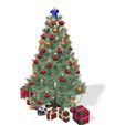 0_00010.jpg Chrismas Tree 3D Model - Obj - FbX - 3d PRINTING - 3D PROJECT - GAME READY NOEL Chrismas Tree  Chrismas Tree NOEL