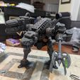 15mmKampfHund-Printed-4.jpg 15mm (1/100th Scale) Project KampfHund Light Main Battle Titan