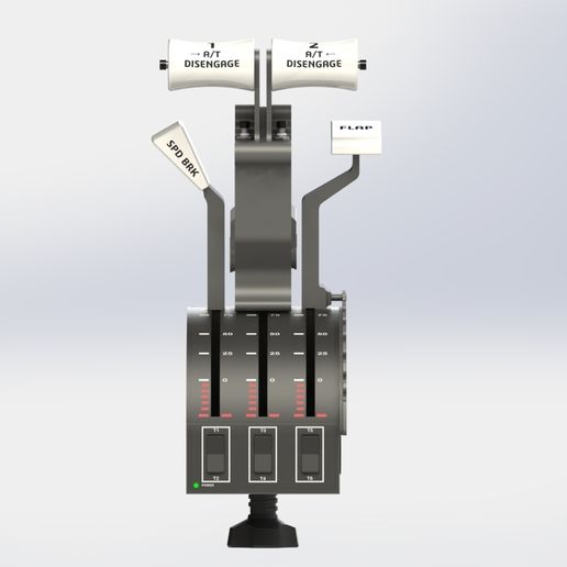 3d File Boeing 737 Throttle Handles For Saitek Pro Flight V2・3d Printer Design To Download・cults