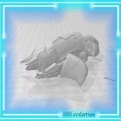 ghost.png Free STL file Halo - Ghost in 1/33° scale・3D printing model to download