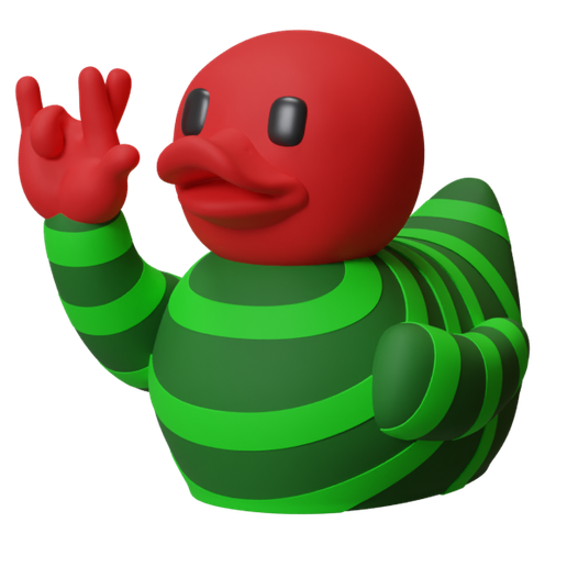 rubber duck Watermelon