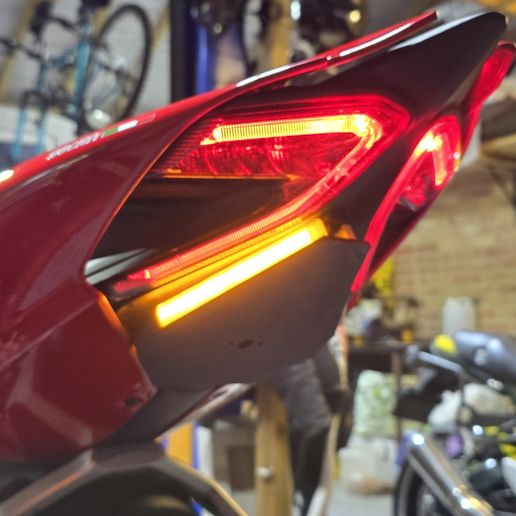 🛞 Ducati 899/959/1199/1299 Tail Tidy・ 3MF File for 3D printing