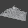 Handmade-WWII-Scale-Model-on-Scenic-Base.jpg T-34 Tank Diorama STL - WWII Soviet Tank 3D Print Model