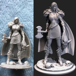 ree.jpeg STL-Datei Rote Sonja Fanart・3D-druckbare Vorlage zum herunterladen