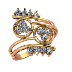 1.png STL file wedding rings・3D printer design to download