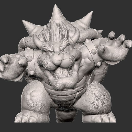 ZBrush-Document1.jpg free bowser statue