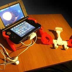mainphoto_display_large.jpg Free STL file Game Controller Comfort Grips for Nintendo 3dsXL・3D printable model to download