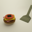 0025.png Hamburger velcro toy KIT