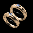 PREVIEW-03.png COUPLE RINGS 3D print model 28