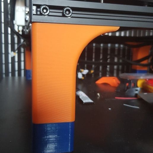 Cr-10 Feet extender (with flexible feet!) - 3D model önizlemesi