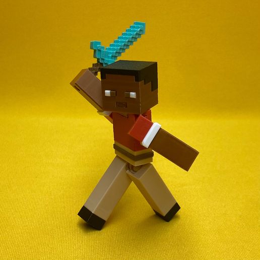 Skin-Zuli-Dummy-13-sword-minecraft.jpg 威廉与木乃伊 13 - 铰接模型包 - 快乐食尸鬼版