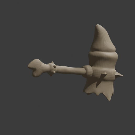 Untitled2.png Fantasy Bone Hammer 3D Printable STL