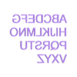 Letras.stl 国旗のキーホルダー