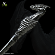 3.png Wand "Thestral" of Hogwarts Legacy of Harry Potter