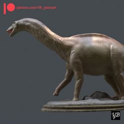 quadrato_artstation-copia.jpg Datei 3D Dicraeosaurus hansemanni・Modell für 3D-Druck zum herunterladen