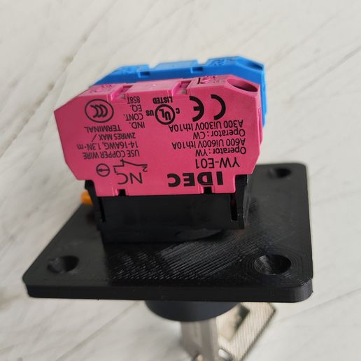 1720700903834.jpg idec switch contactor or contactor panel bracket mount diam 22mm