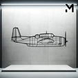 f-4c-phantom.png Wall Silhouette: Airplane Set