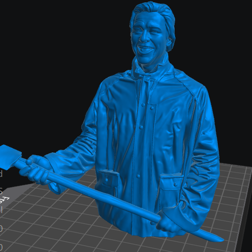 👾 American Psycho- Christian Bale as Patrick Bateman・ STL File for 3D ...