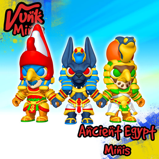 FreshStartMonster20.png Ancient Egpyt Mini Pack MultiColor Flexis
