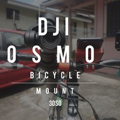 IMG_0596.JPG Descargar archivo STL gratis DJI OSMO Bicycle Mount V. 1 • Objeto para impresión 3D, iantheminimalist