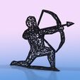 schütze-Ansicht-1.png Zodiac Sculpture - Sagittarius - Resin print