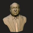 15.jpg Alfred Hitchcock bust sculpture 3D print model