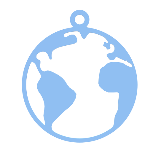 Earth Ornament - 3D model önizlemesi