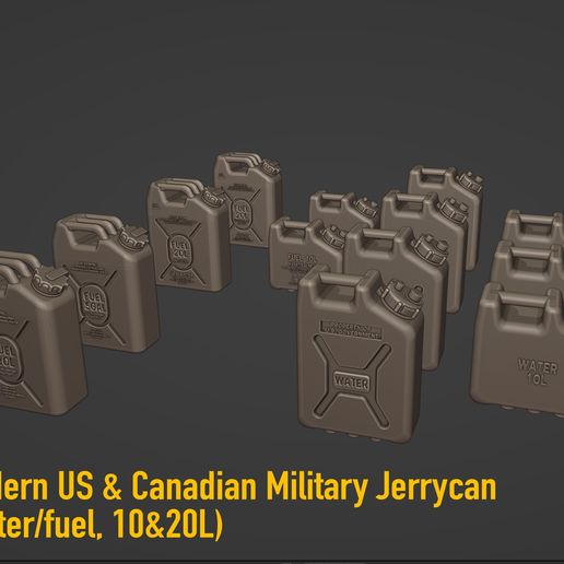 Capture-d’écran-2025-03-31-à-13.34.50.jpg DIORAMA - Set of Modern miliraty Jerrycan (US & Canada) - 1/35