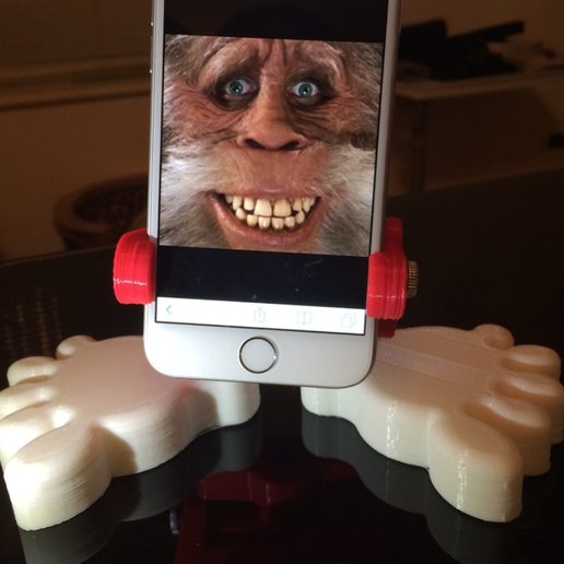 Big Foot (Phone Stand) 3D model preview