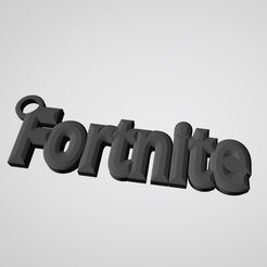 llavero1.jpg STL-Datei Fortnite - Key ring - Key Chain kostenlos・3D-druckbares Modell zum herunterladen