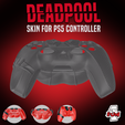 44.png DEADPOOL PS5 BOOTY CONTROLLER (dekorativ) 3MF-Datei enthalten