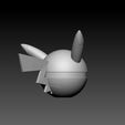 ZBrush-Document5.jpg Pokemon Pikachu Pokeball