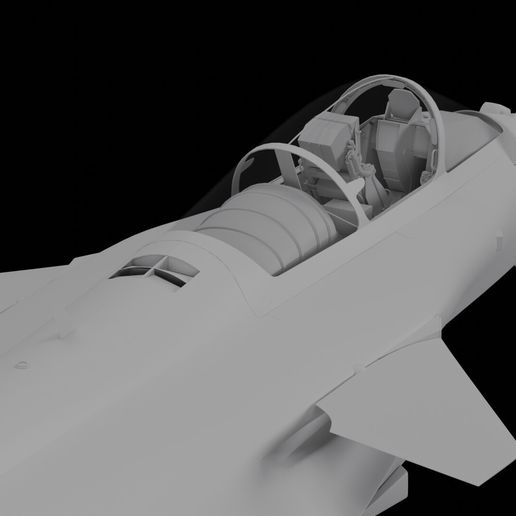 STL file Dassault Rafale fighter jet 🛩️ (OBJ)・3D printing template to ...