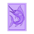 sword fish.stl Swordfish 3D Model for CNC – Dynamic Ocean Relief STL