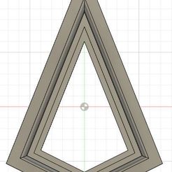 Arrowhead_12mm.jpg STL file Arrowhead 12mm・3D printable model to download