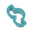 three-half-moons_3.jpg geometric polymer clay cutter, three half moons