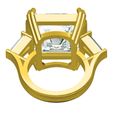 07.jpg Octagon Stone Solitaire Engagement Ring
