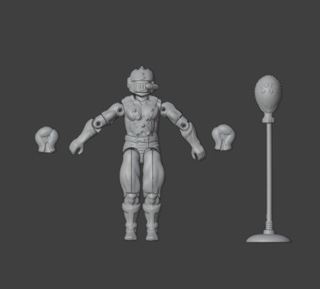 GI JOE 1987 BIGBOA 1:18 STL