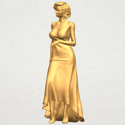 TDA0474 Beautiful Girl 08 A02.png Fichier 3D gratuit Belle Fille 08・Objet pour impression 3D à télécharger