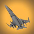 F16-72_Render-07.jpg F-16 Fighting Falcon Scale 1:72 Printable Stl Files