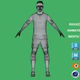 Vieira_11.jpg 3D Rigged Fabio Vieira Arsenal 2024