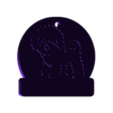 P Caniche.stl PET TAGS Identifiers/Pet Tags
