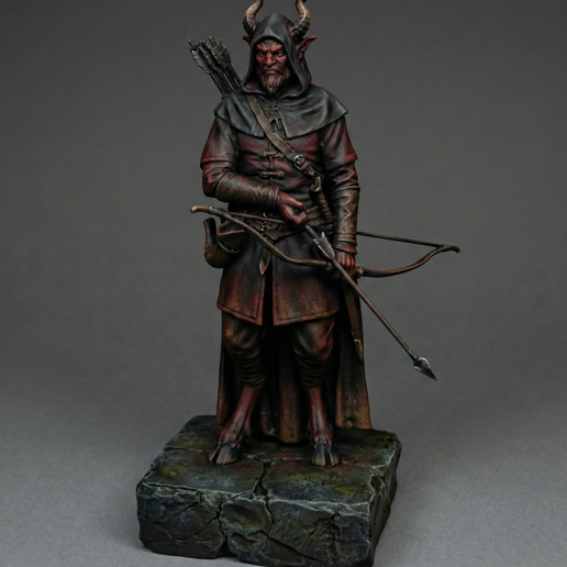 Barbatos Goetia Demon STL Statue