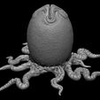 01.jpg 3D PRINTABLE ALIEN EGG OVOMORPH 1979 WITH ROOTS