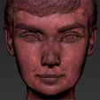 25.jpg Audrey Hepburn black and white bust for full color 3D printing