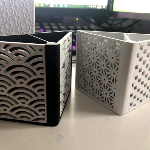 Japanese-style Pen holder 3D model