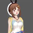 14.jpg RYZA ATELIER STATUE GAME CHARACTER CUTE PRETTY GIRL ANIME 3D print model