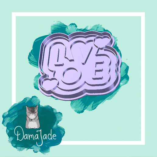 Love San valentin 3D model