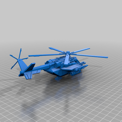 InterGalactic_Guard_Cobra_Attack_Helecopter_AH-1.png Descargue el archivo STL gratuito Helicóptero de ataque Cobra de la Guardia Intergaláctica AH-1 • Objeto imprimible en 3D, alyxlunceford